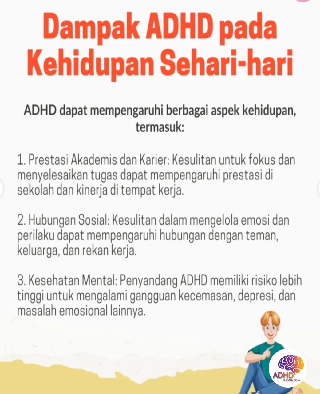 ADHD dan Hubungan Sosial Anak di Lingkungan Sekolah di Kabupaten Pangandaran