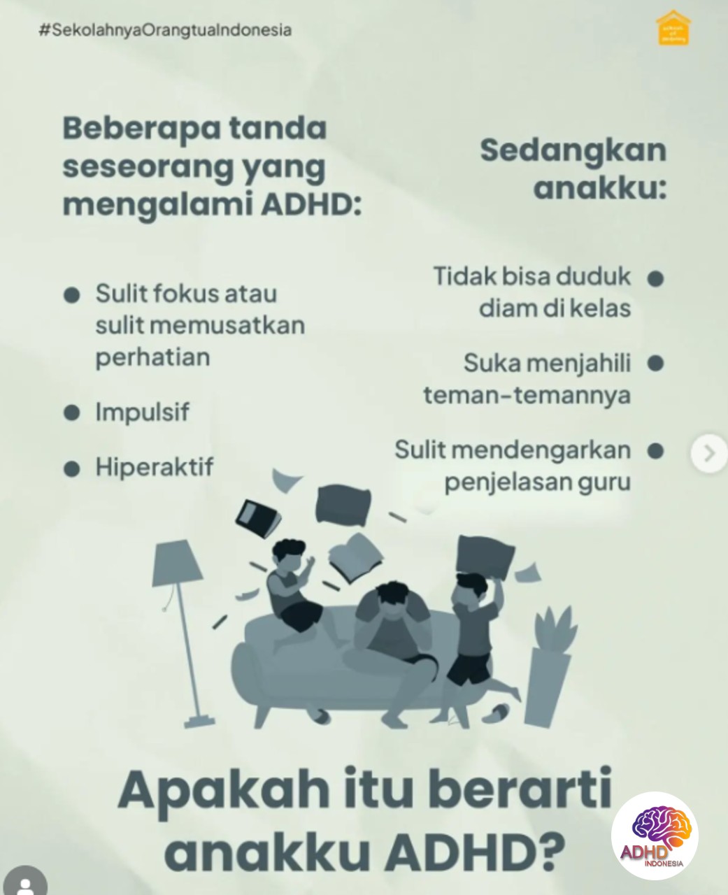 Ciri dan Gejala ADHD pada Anak Usia Dini di Kabupaten Pangandaran